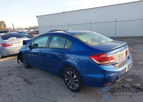 2013 Honda Civic Ex from USA, damaged, VIN 19XFB2F81DE059682